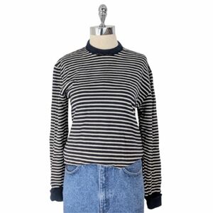 vintage 80's wool blend tunic sweater